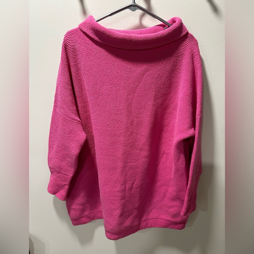 Free people ottoman slouchy tunic sweater